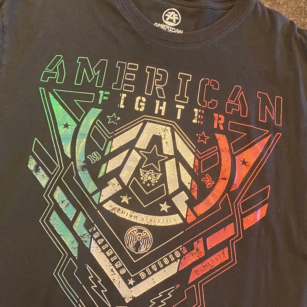 Used American Fighter Black Tee
